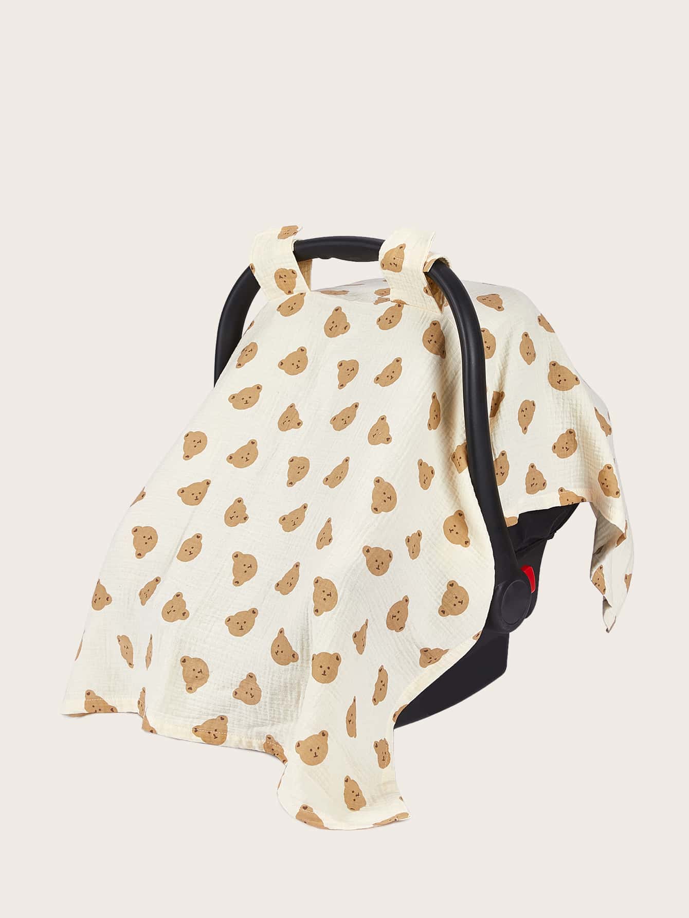 1pc Baby Stroller Basket Cover With Bear Pattern, Dust Cover - Multicolor - View 1