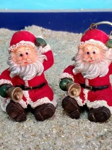 1 个圣诞老人硅胶模具 - 白色 - 查看 2