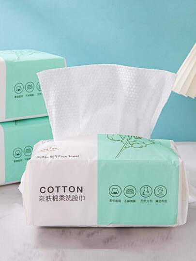 1-pack med 70 mjuka engångsdukar, förtjockade ansiktsrengöringsdukar, sminkborttagningsservetter Heminredning Badrumsinredning Höstdekor Semester Resetillbehör Resetillbehör Strandtillbehör Tillbaka till skolan