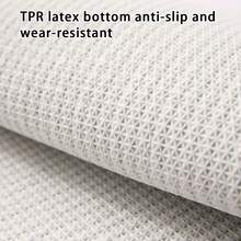 Cute Foot Shaped Bathroom Mat, Soft And Thick Absorbent Non-slip Bath Rug, Machine Washable, Fits In Front Of Bathtub Or Shower Door, 1pc - Yellow - View 8