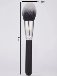 黑色散粉刷,高光刷,腮紅刷,合適適用於散粉 - 黑色 - 查看 4