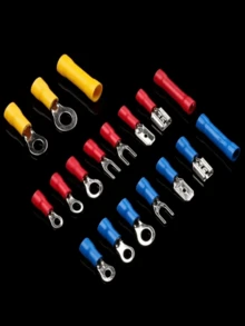 280pcs Cold-pressed Terminal Kit, Boxed Terminal - Multicolor - View 10