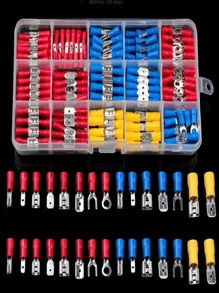 280pcs Cold-pressed Terminal Kit, Boxed Terminal - Multicolor - View 3