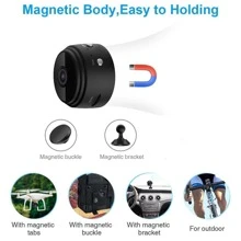 Mini Wireless Wifi Camera Mini Dv Home Indoor Camera Recorder Monitor Camera With Motion Detection High Definition Surveillance Camera, Battery Powered A9 Mini Camera, Small Camera For Home Monitoring And Recording, Indoor Security Camera, With Rechargeable Battery That Lasts About 40 Minutes When Fully Charged. It Can Be Plugged Into A Mobile Power Supply For Power Supply. Vga Main Control, 300,000 Pixels, No Night Vision Function, Suitable For Daytime Use Or Use Under Light.