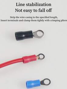 280pcs Cold-pressed Terminal Kit, Boxed Terminal - Multicolor - View 7