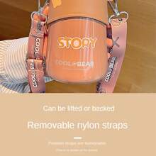 316 Stainless Steel Children's Large Capacity Insulated Water Bottle - Blue - View 3