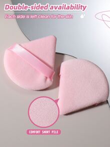 18支化妆刷套装+3个化妆粉扑套装，柔软三角矿物粉扑，适用于面部化妆，化妆刷套装，化妆刷组合，化妆刷套装，全套化妆工具，化妆刷套装，全套化妆工具，化妆刷套装，化妆刷套装，化妆礼盒套装 - 彩色 - 查看 8