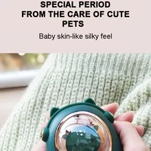 1入組可愛&創意手持可充電暖手寶 - 綠色 - 查看 3