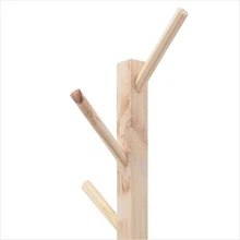 衣帽架支架 8 个坚固挂钩 帽子袋雨伞挂架 独立式万圣节装饰品 万圣节服装 秋季装饰 节日装饰 - 棕色 - 查看 9