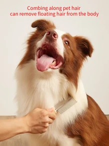 1 pieza Peine para mascota - Multicolor - Ver 5