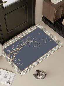 1入組梅花圖案地墊 - 彩色 - 查看 1