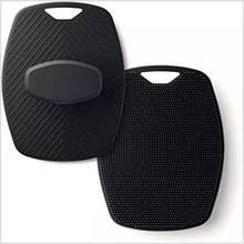 Siliconne Body Scrubber, Exfoliating Loofah Brush for Clean Skin, Lather Boosting - 黑色 - 查看 1