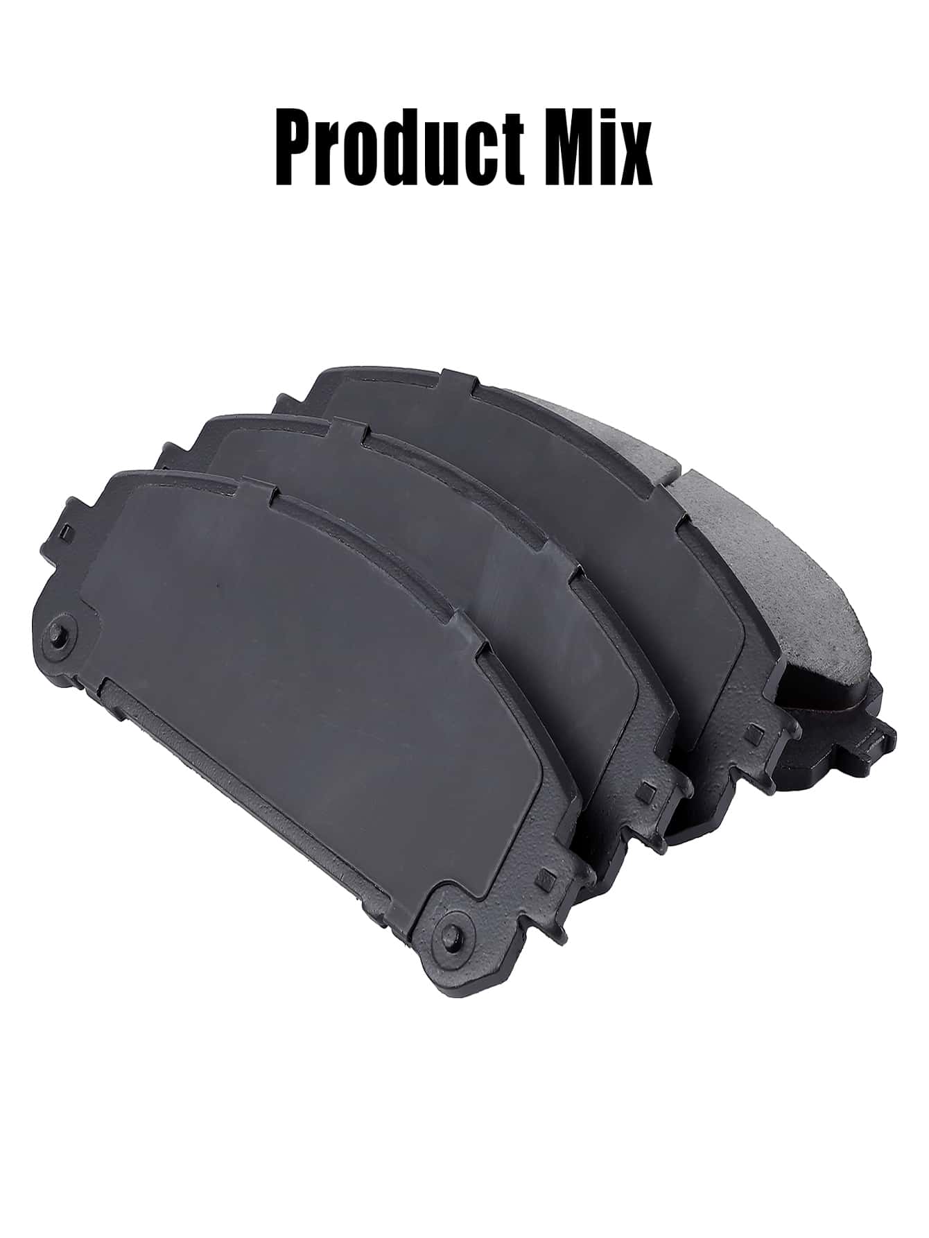 Brake Pads, 4Pcs Premium Ceramic Front Disc Brake Pads Compatible with