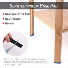 Sturdy Floor Wood Clothes Boxes Hat Coat Rack Corner Tree Bedroom Home - Brown - View 10