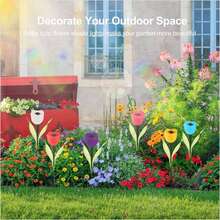 Estacas Decorativas de Jardín - Multicolor - Ver 3