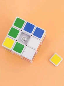 1 件装 Abs 魔方儿童益智拼图玩具，适合小学生减压玩具 - 彩色 - 查看 7