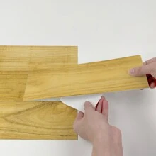 9 pezzi/set superficie glassato staccabile Adesivi da muro , spesso antiscivolo impermeabile autoadesivo carta per cucina e bagno Decorazioni