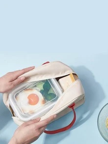 1入組便攜隔熱包適用於大容量飯盒或者 - 粉色 - 查看 3