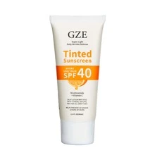 Protector Solar Con Color Spf 40+ Para Hombres Y Mujeres - Naranja - Ver 5