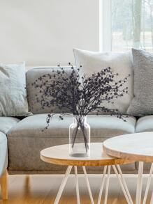 1pc/2pcs Artificial Halloween Pearl Fruit Tree - Fake Plant, Plastic Green Shrub For Home Garden, Halloween Floral To Add Atmosphere, Decor, DIY, Vase Filler Home Decor Room Decor Halloween Decor