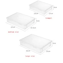 Household Document Storage Box, A4 Size Transparent File Holder For Important Files, Household Registration Book, And Document Sorting Bag - Clear - View 7