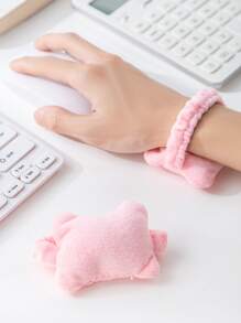 Office Worker Keyboard Typing Anti-Wear Hand Pad Wrist Rest Pad, Office Wrist Support Protector, With Elastic Band, 1pc/2pcs/3pcs,School Supplies,Back To School