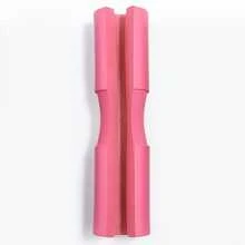 1 件装杠铃垫，颈部和肩部保护海绵垫，适用于男士和女士深蹲、弓步、举重、健身 - 粉色 - 查看 5