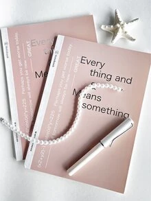 纯色系列清新简约高颜值B5尺寸笔记本 凝胶笔记本 横线笔记本 专用笔记本 草稿笔记本 日记本 错题本 记事本 - 藕粉色 - 查看 2