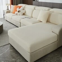1 Miếng Dệt hoa Vải phủ Sofa Với Độ co giãn Cao & Họa tiết Hình học , Tất cả các mùa Chống bẩn Thú cưng Bọc ghế sofa - Màu be - Xem 6