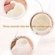 25入組便攜厚一次性壓縮毛巾適用於旅行和商業旅行 - 白色 - 查看 6