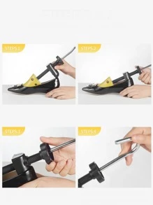 Plastic Shoe Expander For High Heels Or Flat Shoes, Fashionable, For Women Men Sneakers Shoes, Casual Shoes, Women Pumps Women Heels, Shoes Accessories For Women Men - Yellow - View 5