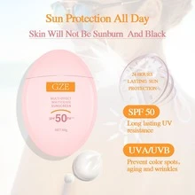 1 pieza Protector solar para cara & cuerpo - Rosa - Ver 4