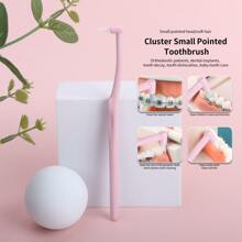 1pc Bundle Tip Pink Interdental Brush For Orthodontic Toothbrush - Pink - View 1