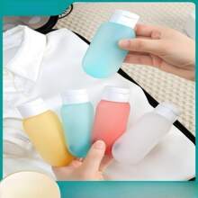 3pcs/Set 60ml Random Color Refillable Spray Bottles Home Bathroom Decor Fall Decor Back To School - Multicolor - View 7