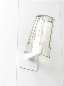 1入組棒球帽架掛壁式帽衣架,帽收納盒,非鑽孔門和衣櫃帽子架 - 白色 - 查看 9