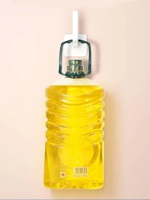 1入組棒球帽架掛壁式帽衣架,帽收納盒,非鑽孔門和衣櫃帽子架 - 白色 - 查看 7