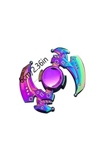 1入組鋅合金指尖陀螺儀減壓玩具 - 彩色 - 查看 3