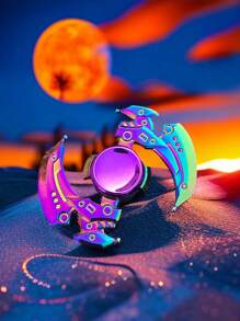 1入組鋅合金指尖陀螺儀減壓玩具 - 彩色 - 查看 1