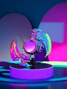 1入組鋅合金指尖陀螺儀減壓玩具 - 彩色 - 查看 2