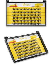 120 Cụm 9mm 20d Độ dày 0,07 C/D Curl 20d Ghép mi Nối mi Cụm mi, Cụm mi, Lông mi riêng lẻ, Lông mi, Lông mi giả - màu đen - Xem 4