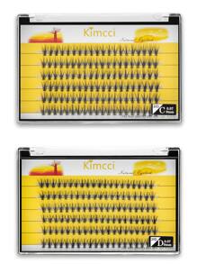 120 Cụm 9mm 20d Độ dày 0,07 C/D Curl 20d Ghép mi Nối mi Cụm mi, Cụm mi, Lông mi riêng lẻ, Lông mi, Lông mi giả - màu đen - Xem 3