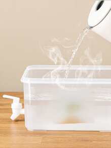 1 Miếng Trắng Hoặc Trong suốt Mùa hè Xô nước đá & Nước Xe tăng , Với Tủ lạnh & Bộ máy - trắng - Xem 2