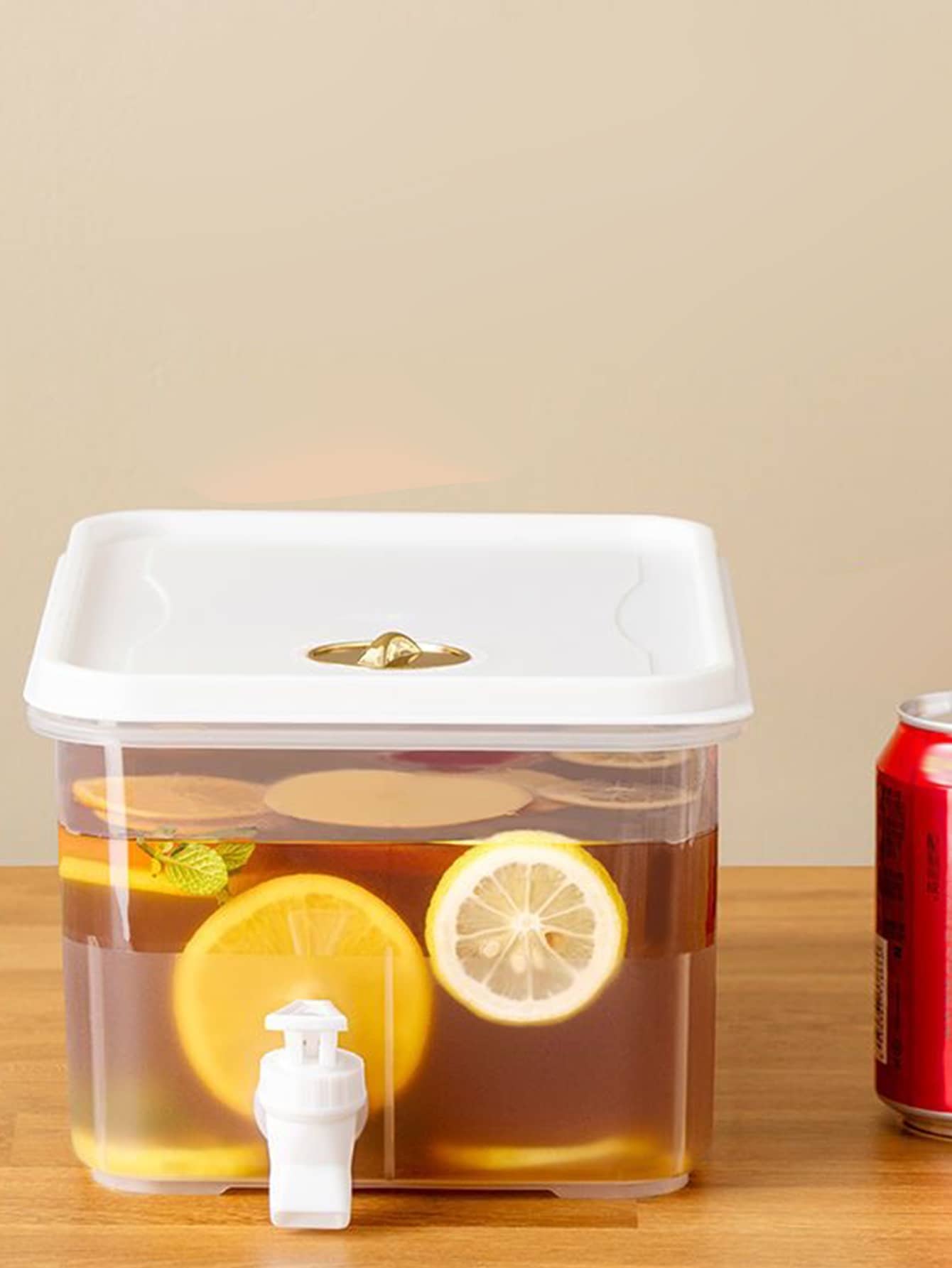 1 Miếng Trắng Hoặc Trong suốt Mùa hè Xô nước đá & Nước Xe tăng , Với Tủ lạnh & Bộ máy - trắng - Xem 1