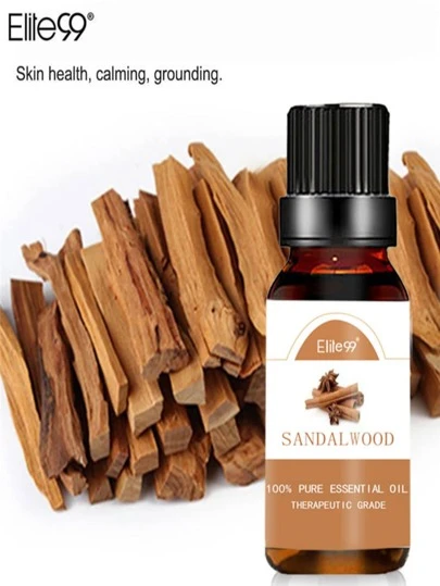 5ML/15ML/30ML/50ML/檀香純精油香薰精油按摩舒緩壓力油幫助睡眠空氣清新