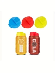 1入組塑膠蓋適用於飲料,可樂,密封蓋