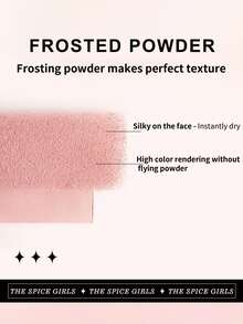 Biya 1 caja doble color & sombra Polvo , mate & brillante aclarar & Contorno & todo en uno Paleta , con A para nariz Maquillaje Polvo Paleta para cara contorneado , 103 arándano Espuma - Mousse de arándanos - Ver 4