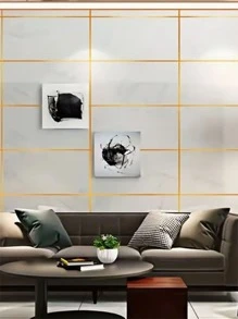 Màu vàng Ngói Gap Hình dán - Vàng - Xem 5