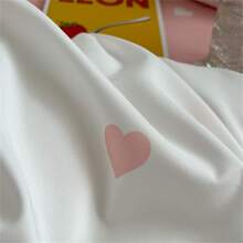 Three-Piece Heart Pattern Quilt Cover Pillowcase Set