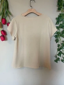 Women Tops - Màu be - Xem 2