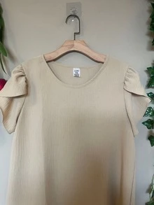 Women Tops - Màu be - Xem 3
